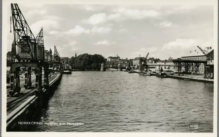 Inre hamnen i Norrköping