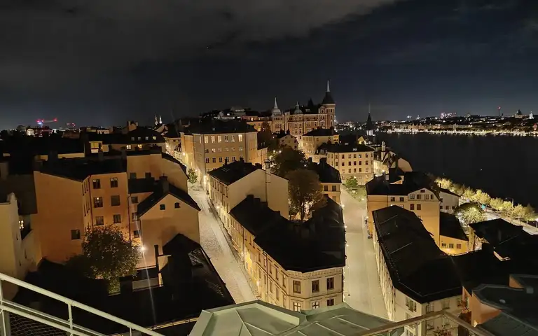 Vy över Södermalm i Stockholm